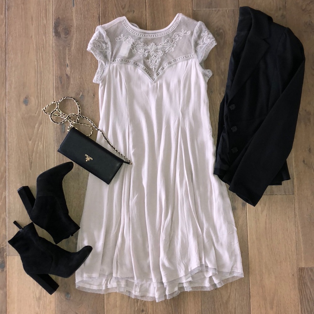 Gray lavender XS dress but fits like M also
